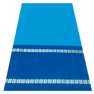 Classical Dance Practice Saree (A Blue With R Blue Rudhraksha)