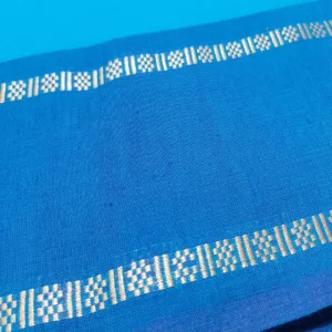 Classical Dance Practice Saree (A Blue With R Blue Rudhraksha)