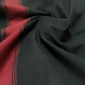 Classical Dance Practice Saree(Black With Red And White Rudhraksha)