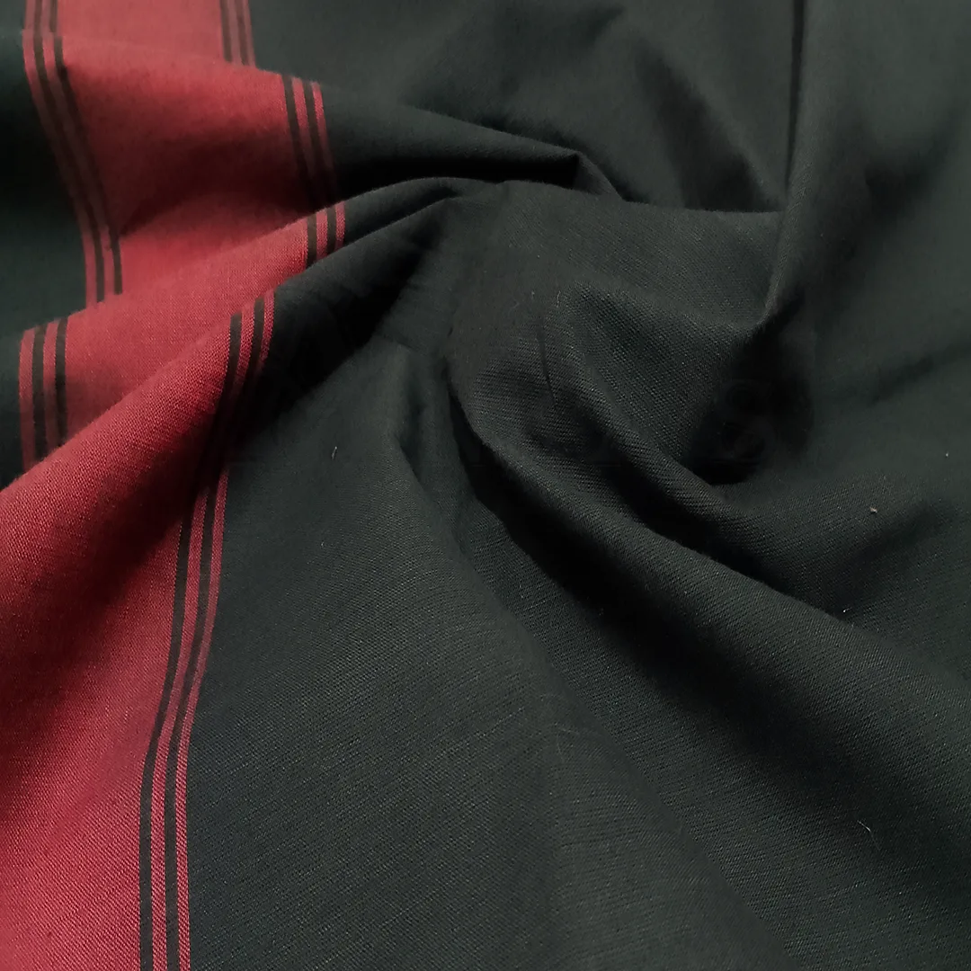 Classical Dance Practice Saree(Black With Red And White Rudhraksha) Classical Dance Practice Saree(Black With Red And White Rudhraksha)